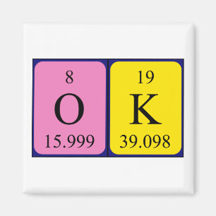 OK Periodenmagnetmagnet Magnet