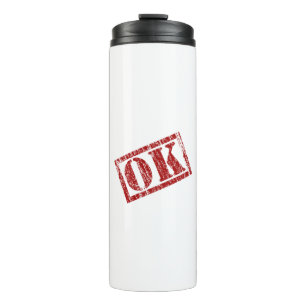 OK Written Thermosbecher