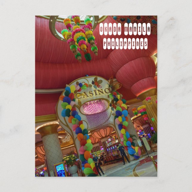 Okada Manila Postkarte (Vorderseite)