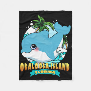 Okaloosa Island Florida Niedlich Ba Fleecedecke