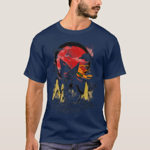 Okami Japanischer Ink Schöner Geist Wolf Video Gam T-Shirt