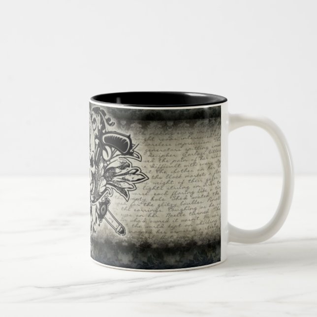 O'Kane Kaffee-Tasse Zweifarbige Tasse (Rechts)