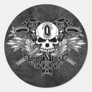 O'Kane-Logo-Aufkleber (rund) Runder Aufkleber