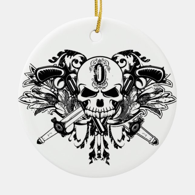 O'Kane Logo Ornamnt Keramikornament (Vorne)