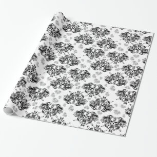 O'Kane Logo-Packpapier (Schwarzes u. Grau) Geschenkpapier