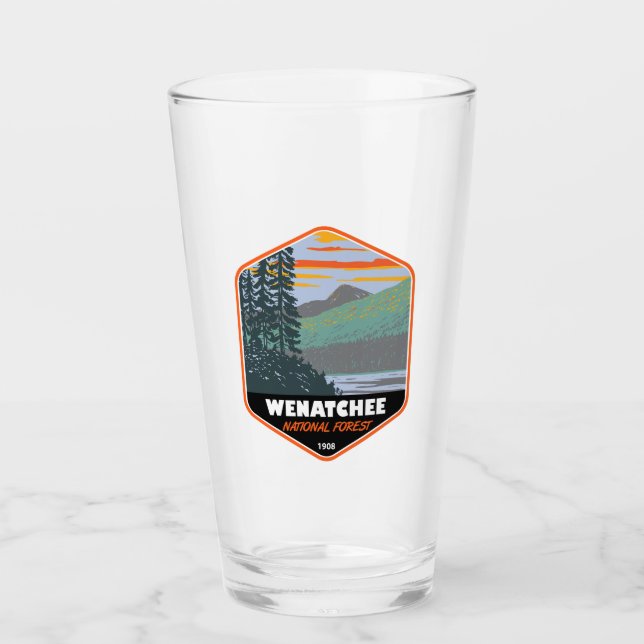 Okanogan Wenatchee National Forest Washington Glas (Vorderseite)