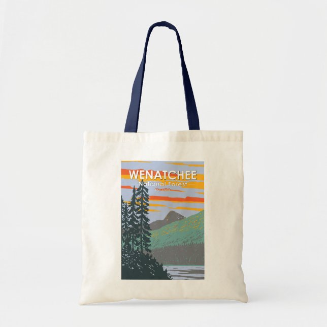 Okanogan Wenatchee National Forest Washington Tragetasche (Vorne)