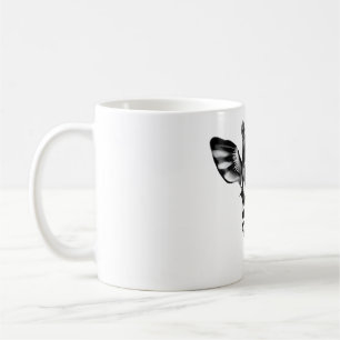 Okapi-Liebe - Realistisches Schwarz/Weiß Okapi Kop Kaffeetasse