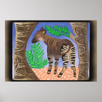Okapi-Poster Poster