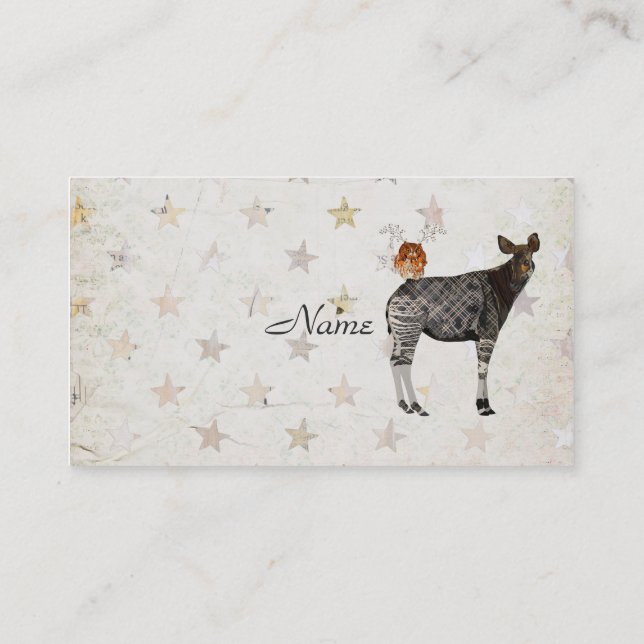 OKAPI u. EULE Visitenkarte (Rückseite)