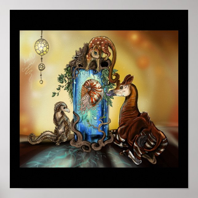 Okapi und die Ämter Poster (Vorne)