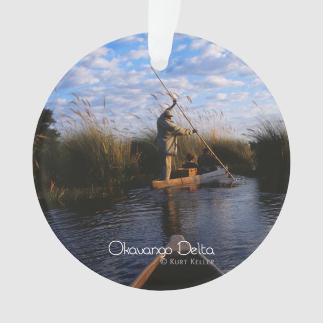 Okavango Delta Ornament (Vorderseite)