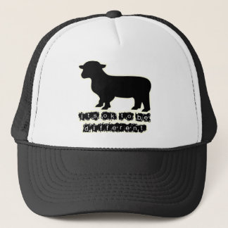 okay Bauernhof der schwarzen Schafe Truckerkappe