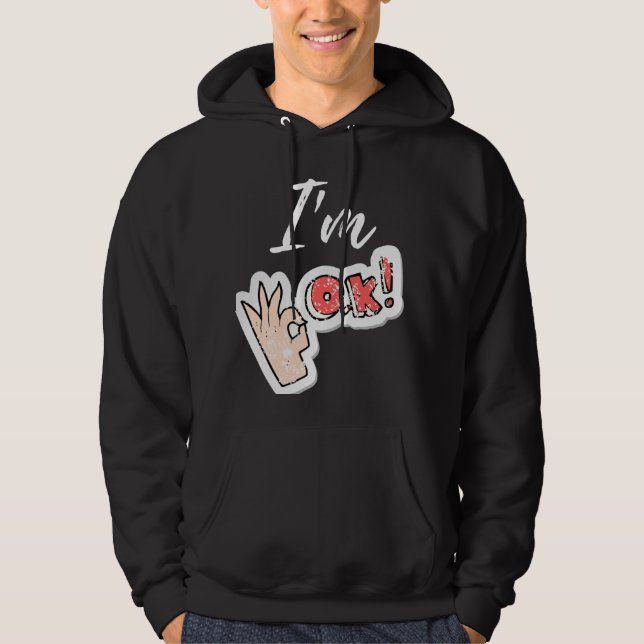 OKAY HOODIE (Vorderseite)