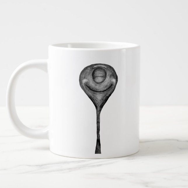 Okay, Jumbo-Tasse (Links)