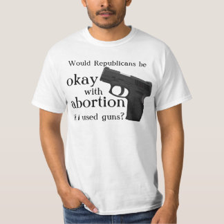 Okay mit Abtreibung T-Shirt
