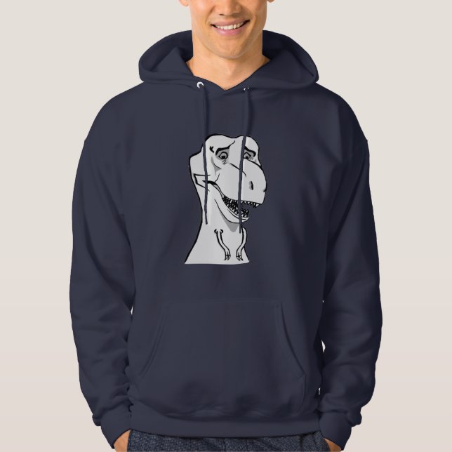 Okay Shirt Dino Meme (Vorderseite)