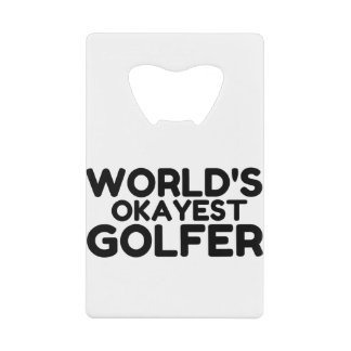 OKAYEST GOLFER GELDBEUTEL FLASCHENÖFFNER