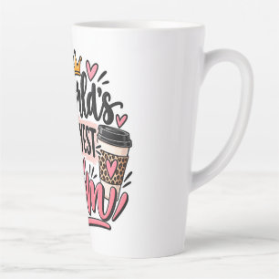 Okayeste Mama der Welt Leopardendruck Unordentlich Milchtasse