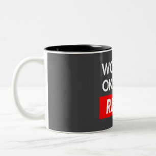 Okayester Reese der Welt Zweifarbige Tasse