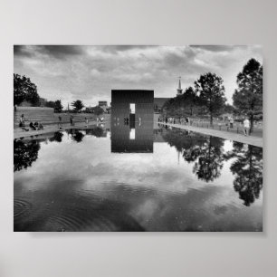 OKC Erinnerungsreflexions-Druck Poster