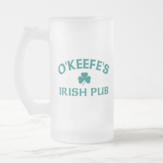 O'Keefe's Irish Pub Mattglas Bierglas (Links)