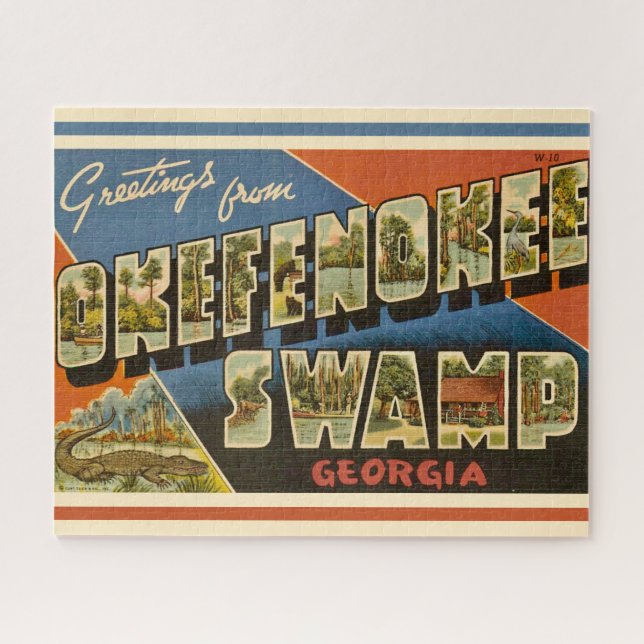 Okefenokee-Sumpf GA 16x20 (Horizontal)