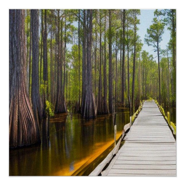 Okefenokee Swamp Poster (Vorderseite)