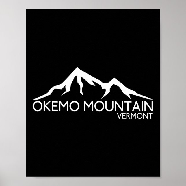 Okemo Mountain Skivermont Poster (Vorne)