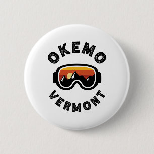 Okemo Skifahren Ski Snowboarden in Vermont, New En Button