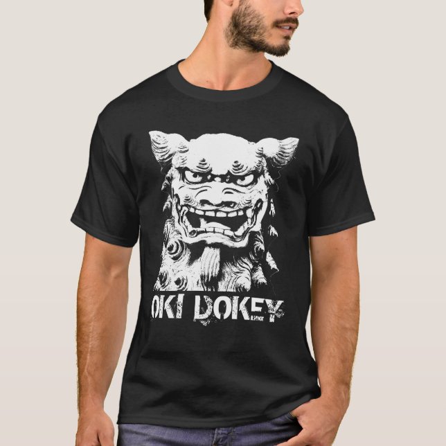 Oki Dokey Shisa T-Shirt (Vorderseite)