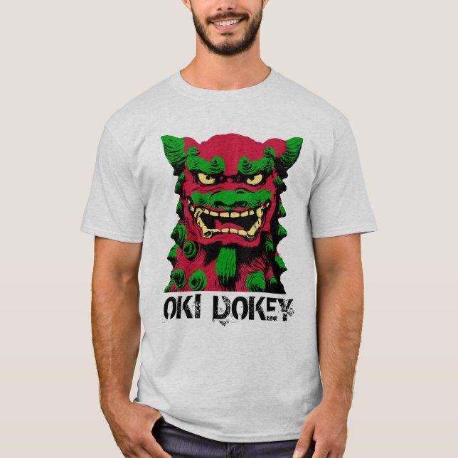 Oki Dokey Shisa T-Shirt (Vorderseite)