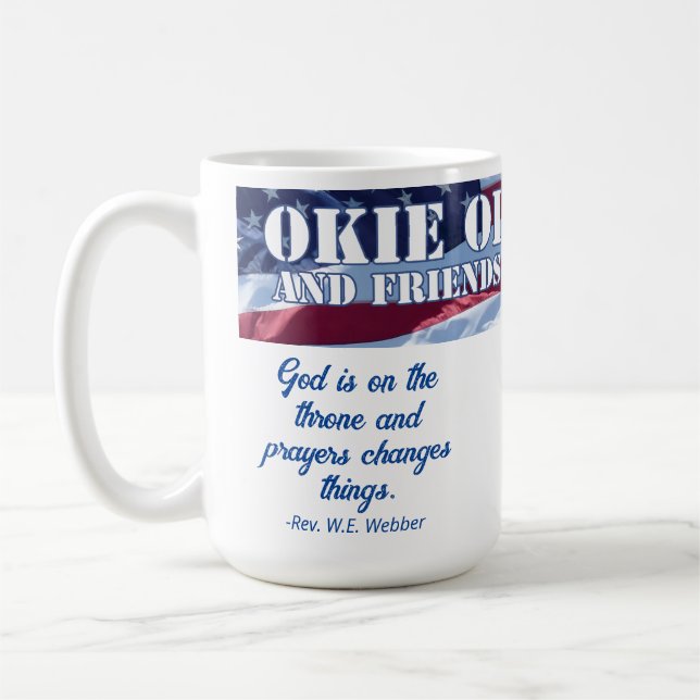 Okie Oilman Coffee Mug (Gauche)