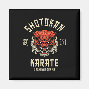 Okinawa Japan Dojo Shotokan Karate Magnet