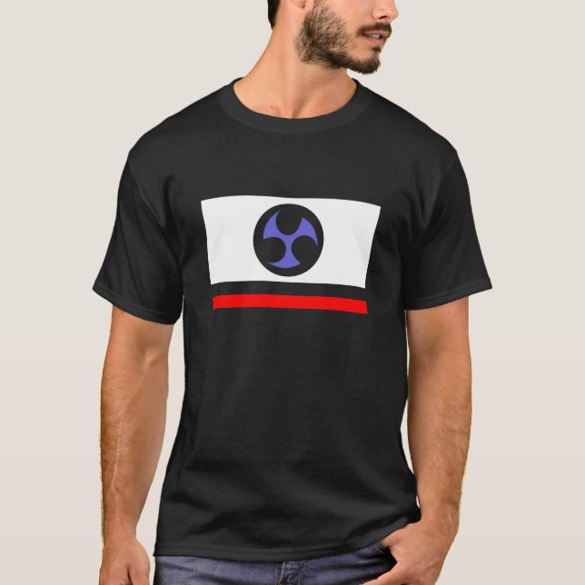 Okinawa-Königreich-Flagge II T-Shirt (Vorderseite)