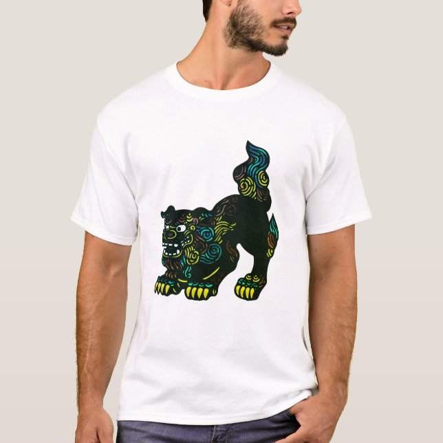 Okinawa-Shisa-T - Shirt (Vorderseite)