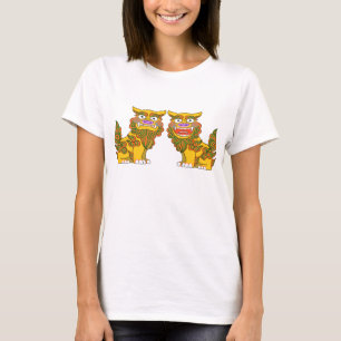 Okinawa Shisa Tiger (Beschützer der bösen Geiste T-Shirt