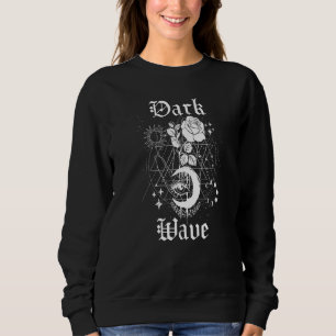 Okkult Goth Mond Gothic Punk Grunge Dark Wave Sweatshirt