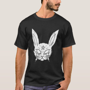 Okkult Hexerei Gothic Katze Heilige Geometrie Dunk T-Shirt