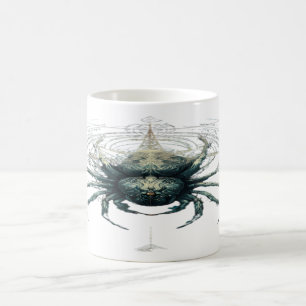 Okkultes Spinnen-Mystik-Geometrie-Dunkel Kaffeetasse