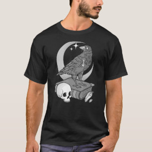 Okkultismus Mystik Tod Liebe Schädel 2 T-Shirt