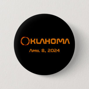 Oklahoma 2024 Gesamtsolare Button