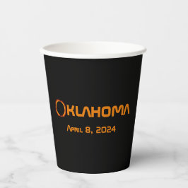 Oklahoma 2024 Gesamtsolare Pappbecher