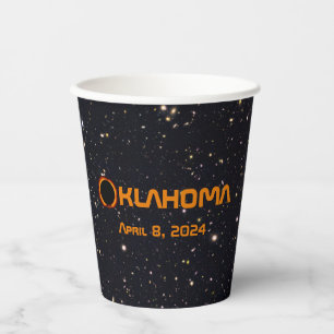 Oklahoma 2024 Gesamtsolare Pappbecher