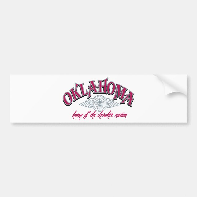 Oklahoma Autoaufkleber (Vorne)