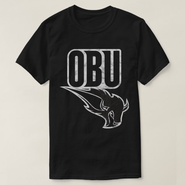 Oklahoma Baptist University OBU Bison Large T-Shir T-Shirt (Design vorne)