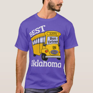 Oklahoma Best School Bus Treiber T-Shirt