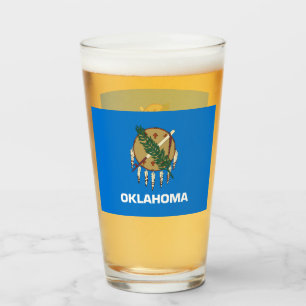 OKLAHOMA BIER GLASS GLAS