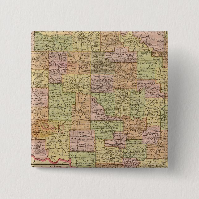 Oklahoma Button (Vorderseite)