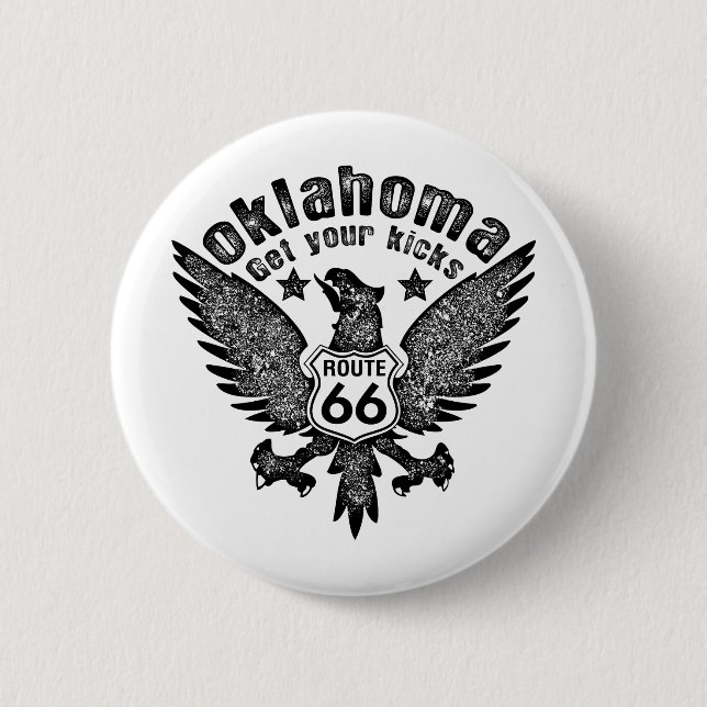 Oklahoma Button (Vorderseite)